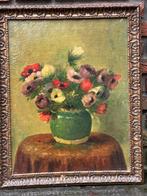 stilleven schilderij op doek-J. van Lingen?, Antiek en Kunst, Ophalen of Verzenden