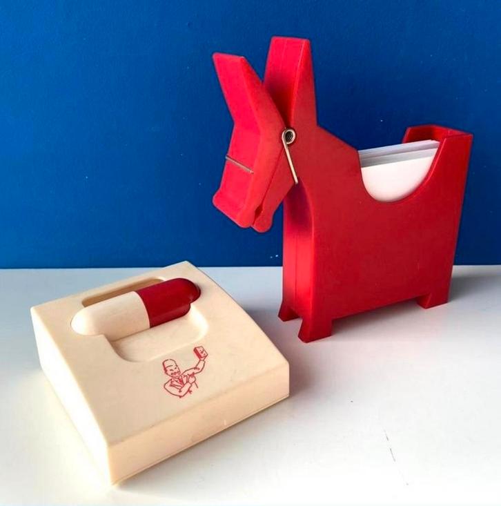 Bureauaccessoires/Papercliptruc en memohouder Morris, Diversen, Bureau-accessoires, Gebruikt, Ophalen of Verzenden