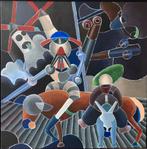 Modern Schilderij Don Quichotte, Ophalen of Verzenden