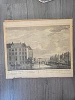 Oude Prent Amsterdam Fouquet, Ophalen of Verzenden