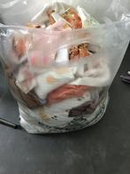Tas met rest lapjes stof, Hobby en Vrije tijd, Stoffen en Lappen, Ophalen, Katoen, 120 cm of meer