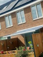 Elektrish zonnescherm, Ophalen of Verzenden, Zo goed als nieuw, Knikarmscherm