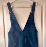 Stradivarius jumpsuit krijtstreep breede pijpen driekwart ma, Kleding | Dames, Jumpsuits, Blauw, Ophalen of Verzenden, Zo goed als nieuw