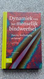 Dynamiek van het menselijk bindweefsel, Ophalen of Verzenden, Zo goed als nieuw, Niet van toepassing, J.J. de Morree