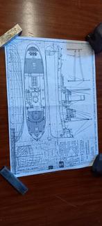Tek. Zeesleepboot mijnenveger1:100, Hobby en Vrije tijd, Modelbouw | Boten en Schepen, Ophalen of Verzenden, Zo goed als nieuw