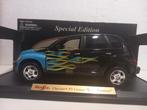 Chrysler PT Cruiser black flames Maisto metal 1:18 KRD, Ophalen of Verzenden, Zo goed als nieuw, Auto, Maisto