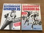 Elfstedentocht logboek enige ..1985  met grote kaart, 1986, Boeken, Gelezen, Ophalen of Verzenden