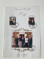 Postzegels Belgie Prinselijk Huwelijk 1999, Met stempel, Gestempeld, Koninklijk huis, Ophalen of Verzenden