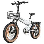 Elektrische fiets SAMEBIKE XWLX09-II 1000W/15Ah Wit, Verzenden, Nieuw