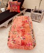 Fantastisch mooie, grote, boho chique XL berber zitkussens, Ophalen of Verzenden, Zo goed als nieuw, Rechthoekig, 125 cm of meer