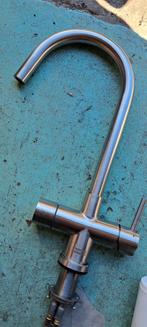 Franke Kokend Water Kraan - Direct Warm Water!, Ophalen of Verzenden, Gebruikt, Chroom, Wastafel