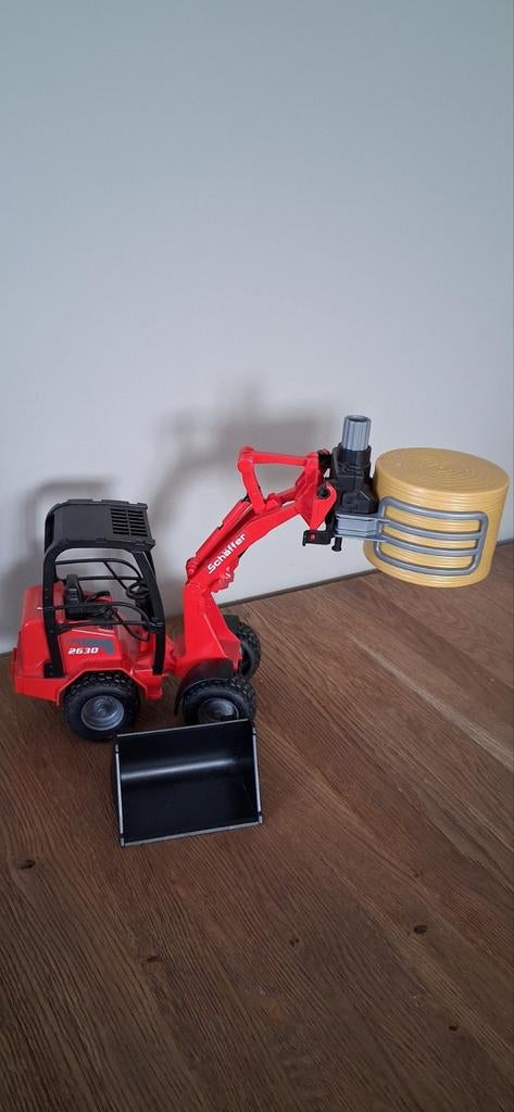 Bruder Schaffer 2630 minishovel, Ophalen of Verzenden, Zo goed als nieuw