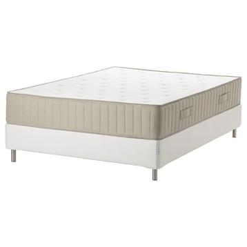 Ikea bed Espevar (140 bij 200) lichtgrijs