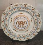 Bord koningin Wilhelmina en prins Hendrik 25 jaar getrouwd, Ophalen of Verzenden, Zo goed als nieuw, Nederland, Servies
