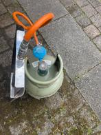 Stalen gasfles, Ophalen, Gebruikt