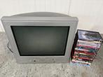 Thomson 21 inch CRT tv + DVD speler, Audio, Tv en Foto, Vintage Televisies, Ophalen of Verzenden, Gebruikt, 40 tot 60 cm, Overige merken