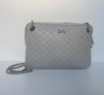 D&G DOLCE & GABBANA LILY GLAM Grijs leren tas bag, Sieraden, Tassen en Uiterlijk, Tassen | Damestassen, Ophalen of Verzenden, Zo goed als nieuw