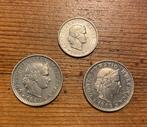 3 munten uit Zwitserland, Postzegels en Munten, Munten | Nederland, Ophalen of Verzenden, Vóór koninkrijk