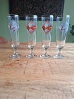 Set van 4 vintage Heineken Glazen uit de Jaargetijden" serie, Ophalen, Glas of Glazen, Overige stijlen, Glas