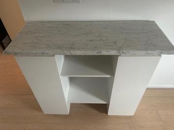 Mooie buffet kast met marmeren blad
