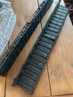 Riviera maison rustic rattan wall shelf black, Ophalen, Zo goed als nieuw