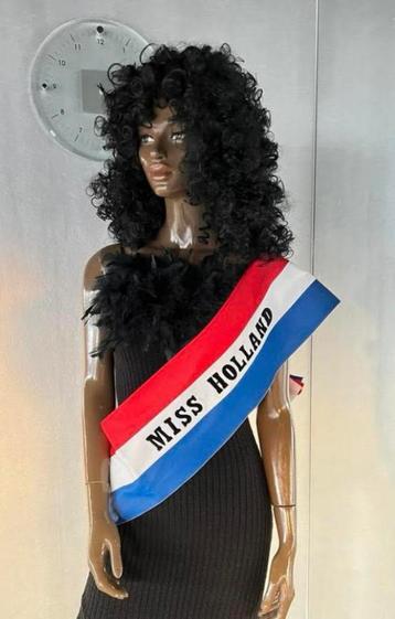 Jurk en sjerp Miss Holland carnaval kleding optocht oranje beschikbaar voor biedingen