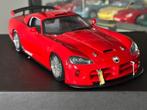 Dodge Viper Competition, AutoArt 1 op 18, Hobby en Vrije tijd, Modelauto's | 1:18, Ophalen of Verzenden, Zo goed als nieuw, Auto