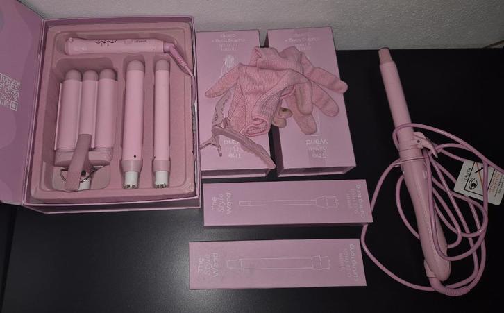 Mermade Hairstyling set (automatische krultang en wafel), Sieraden, Tassen en Uiterlijk, Uiterlijk | Haarverzorging, Zo goed als nieuw