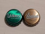 Slovenië - Laško & Union Bierdoppen, Verzamelen, Ophalen of Verzenden, Gebruikt, Flesje(s), Overige merken