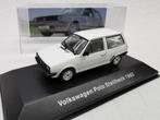Volkswagen Polo Steilheck 1982 Wit, Hobby en Vrije tijd, Modelauto's | 1:43, Overige merken, Info@geerligsdejong.nl, Auto, Nieuw