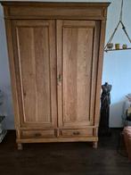 Frans Massief Eikenhouten Toog Kast – Klassiek /tijdloos, Ophalen, 200 cm of meer, Eikenhout, Zo goed als nieuw