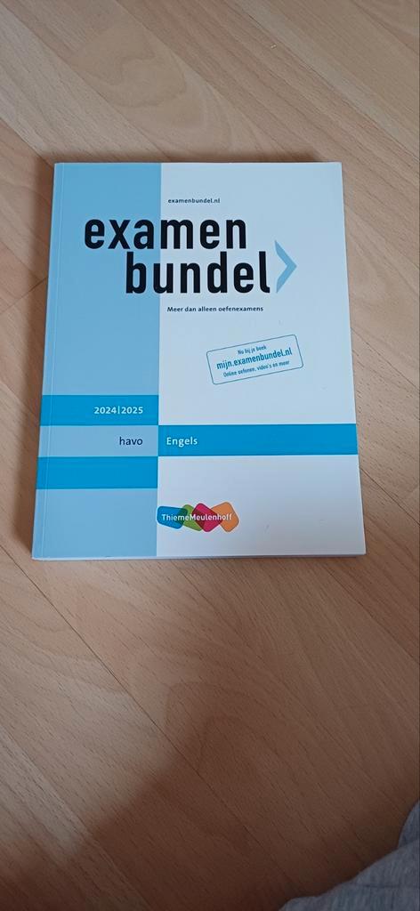 Examenbundel Engels havo 2024/2025, Boeken, Taal | Engels, Zo goed als nieuw, Non-fictie, Ophalen of Verzenden