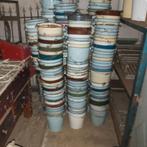 Emmer emmers oude emaille emmers decoratie, Ophalen