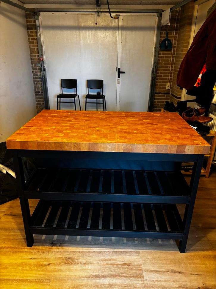 IKEA VADHOLMA Keukenblok keukeneiland met Accessoires, Huis en Inrichting, Keuken | Keukenelementen, Gebruikt, Minder dan 100 cm