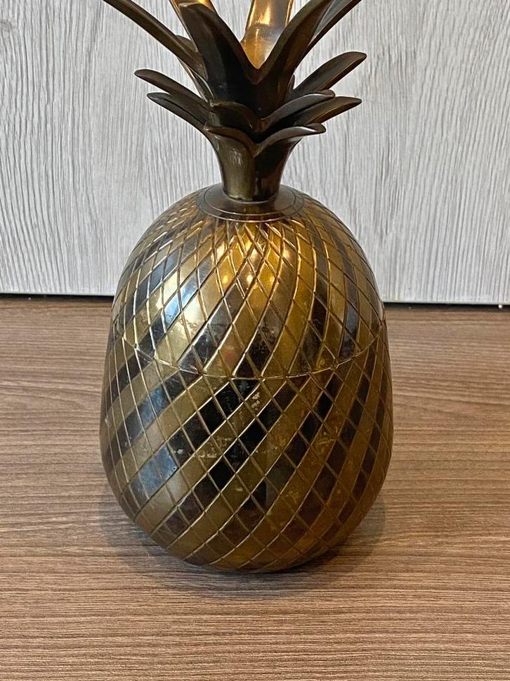 Vintage ananas ijsbeker, Antiek en Kunst, Kunst | Designobjecten, Ophalen of Verzenden