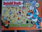 Donald duck puzzel 1000 stukjes eend tweetje, Ophalen of Verzenden, 500 t/m 1500 stukjes, Zo goed als nieuw