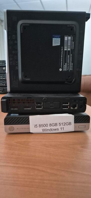 HP 800 G4  | i5-8500 | 8GB | 512GB SSD | Windows11 beschikbaar voor biedingen