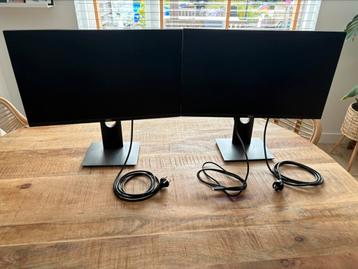 2x Dell P2419HC monitor - beeldacherm - zwart - 24 inch - beschikbaar voor biedingen
