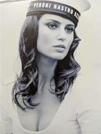 PERONI Bier Metalen Reclamebord Bar Wandbord man cave, Verzamelen, Ophalen of Verzenden, Nieuw, Reclamebord, Plaat of Schild, Overige merken