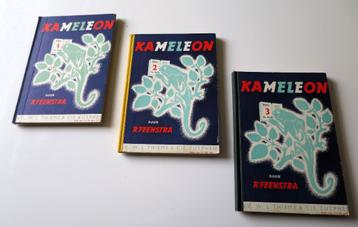 Oude schoolboekjes Kameleon 3 stuks beschikbaar voor biedingen