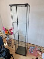 Glazen vitrinekast, Hoofddorp, Huis en Inrichting, Ophalen, Minder dan 50 cm, Glas, 150 tot 200 cm