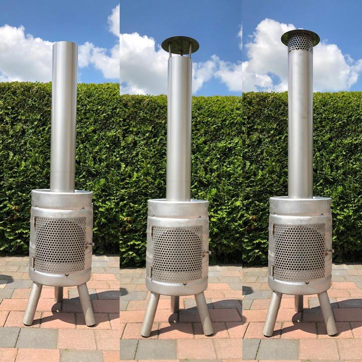 Bierfustkachel bierfusthaard tuinkachel tuinhaard bierfust, Tuin en Terras, Tuinhaarden, Nieuw, Ophalen