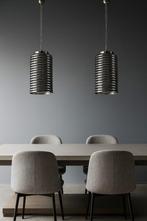 2 design hanglampen in de stijl van Kazuo Motozawa Saturno, Huis en Inrichting, Lampen | Hanglampen, Ophalen of Verzenden, Zo goed als nieuw