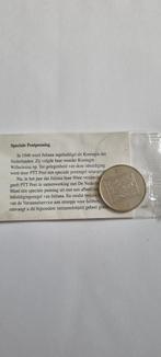 Postpenning juliana 90 jaar, Postzegels en Munten, Penningen en Medailles, Ophalen of Verzenden, Overige materialen, Nederland