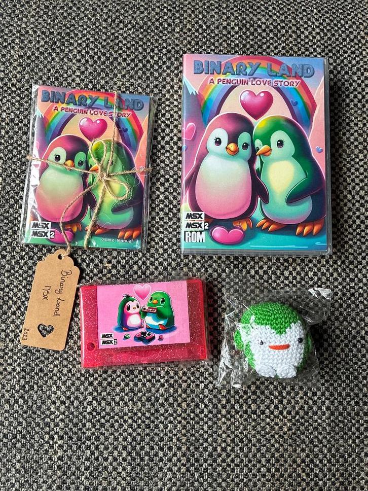 Binary Land 2023 - MSX1  MSX2 - limited signature edition, Spelcomputers en Games, Games | Overige, Zo goed als nieuw, Overige genres