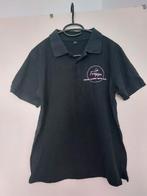 Zwart polo shirt - La Frappe, Ophalen, Zwart, Halswijdte 39/40 (M), Zo goed als nieuw