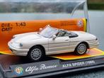 Alfa Romeo Alfa Spider 1989 creme wit New Ray 1:43 NIEUW, Ophalen of Verzenden, Nieuw, Auto, Overige merken