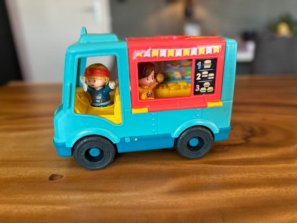 Fisher Price Foodtruck, Kinderen en Baby's, Ophalen of Verzenden, Zo goed als nieuw, Jongen of Meisje