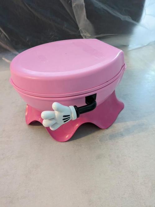 Minnie Mouse plas pot met geluid voor doorspoelen, Kinderen en Baby's, Badjes en Verzorging, Zo goed als nieuw, Ophalen of Verzenden