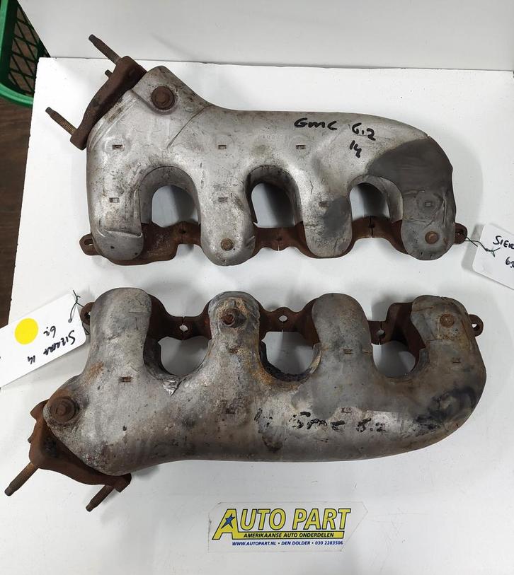 GMC Sierra 6.2L uitlaatspruitstuk 2014-2019, Auto-onderdelen, Uitlaatsystemen, Amerikaanse onderdelen, Chevrolet, Cadillac, Gebruikt